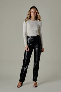 AGOLDE RECYCLED LEATHER 90’S PINCH WAIST PANT