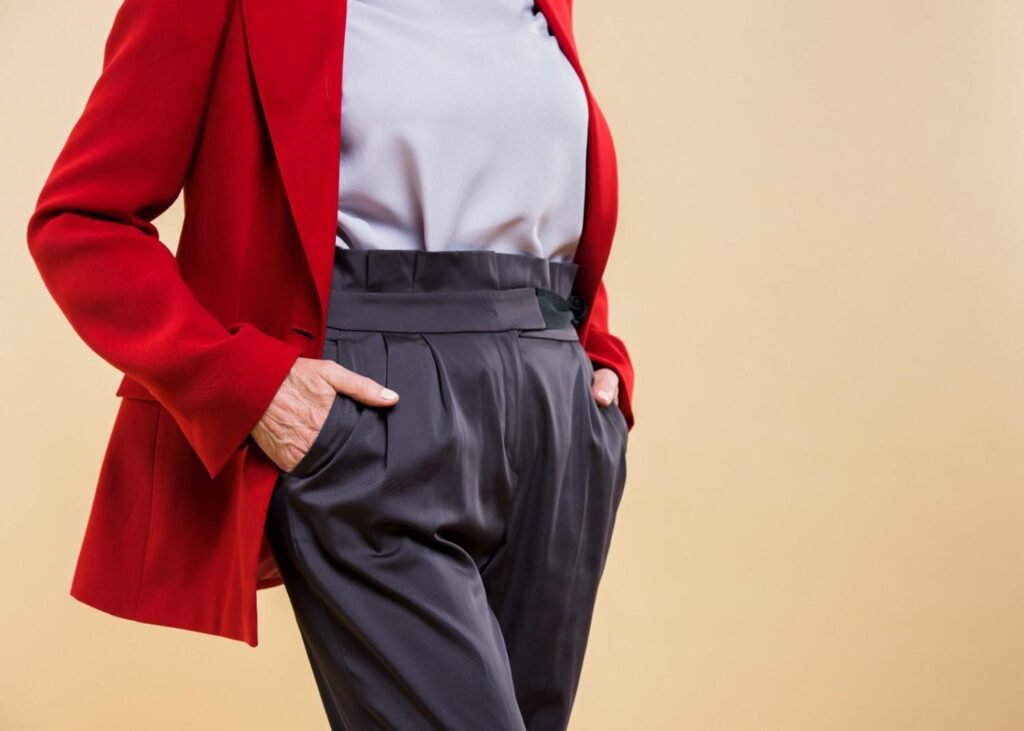 Tailored Trousers + Simple Blouse